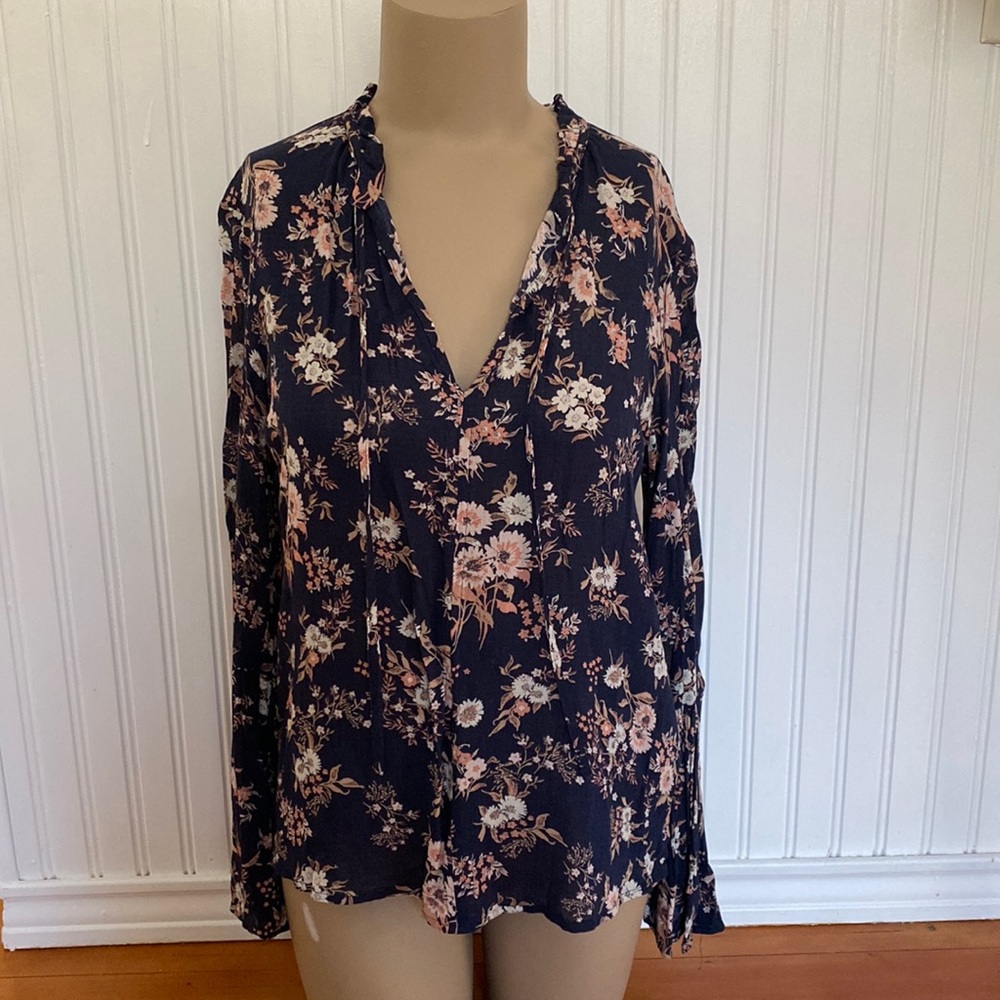 Lucky Brand Floral Blouse
